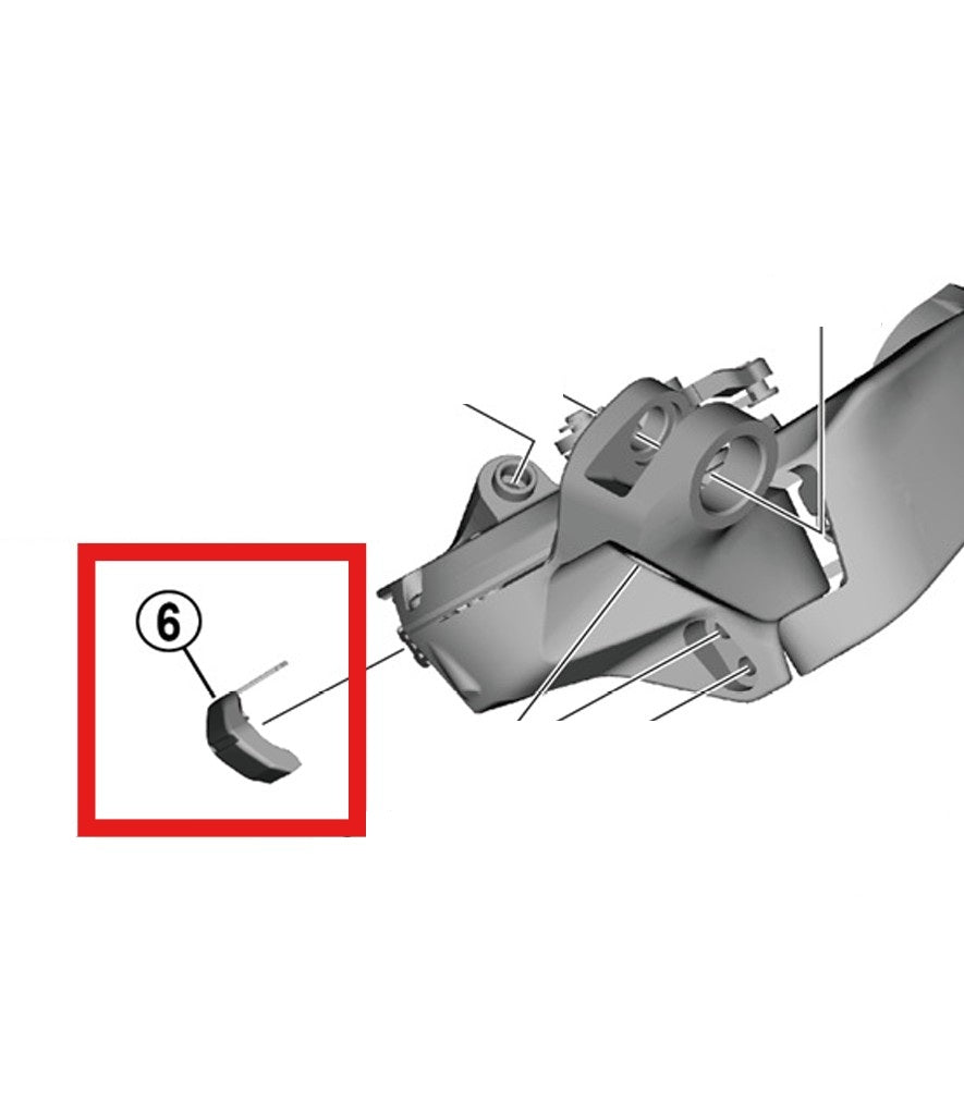 SHIMANO RD-R8150/7150/RX825 Coperchio della porta di ricarica