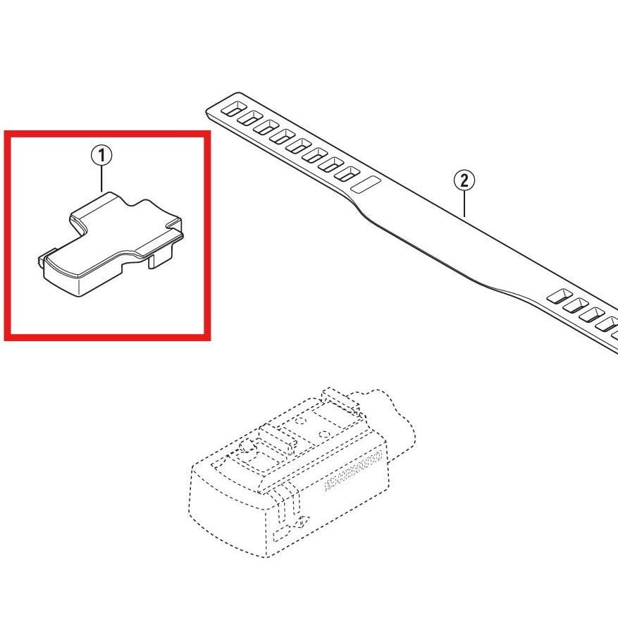 SHIMANO SM-EW90 Gancio per scatola di giunzione