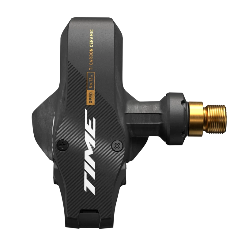 Pedali Time X PRO 12 SL Q-Factor 57 Carbon/Titanio Oro
