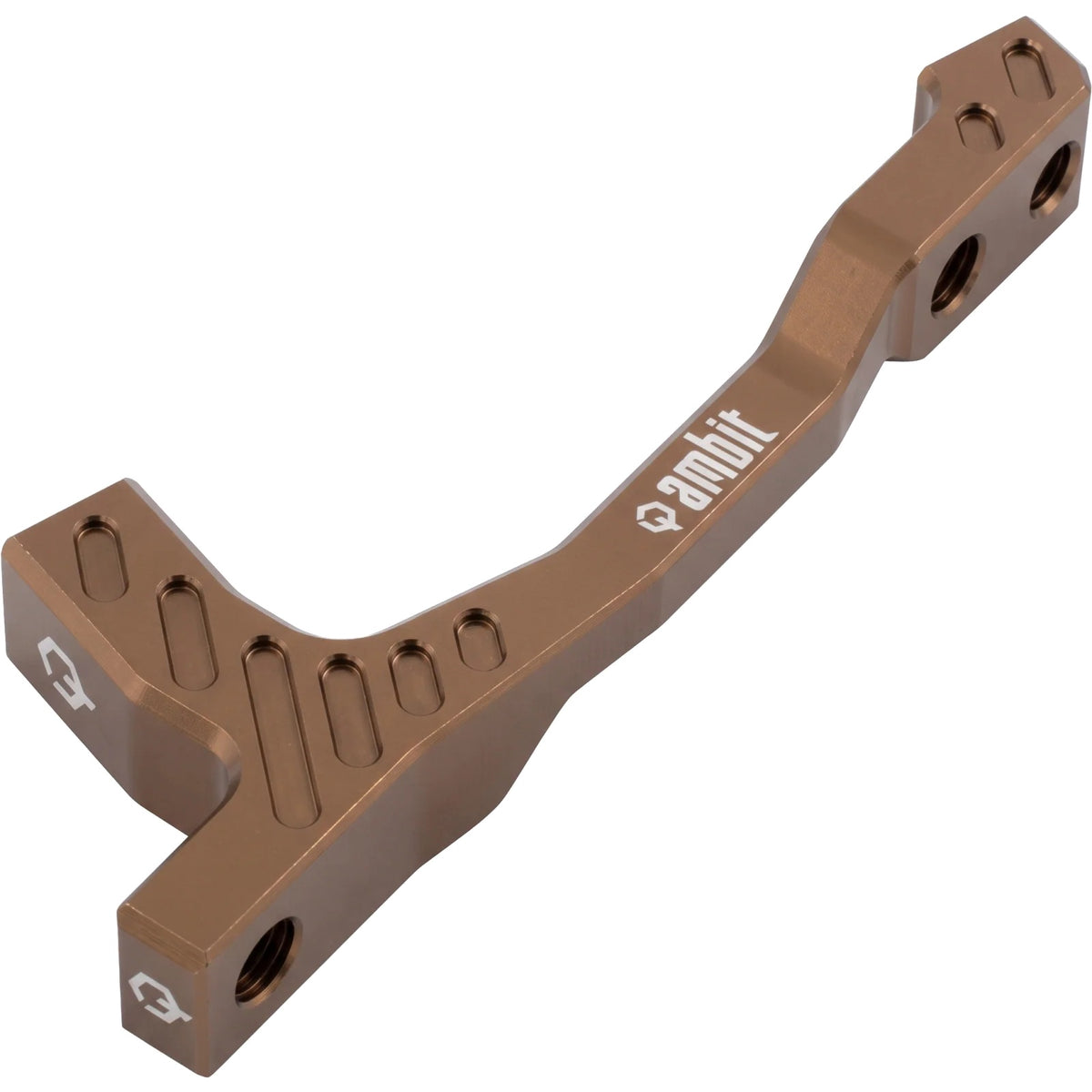 Adattatore pinza freno anteriore/posteriore PM/PM AMBIT +20 mm (140-160 mm) marrone