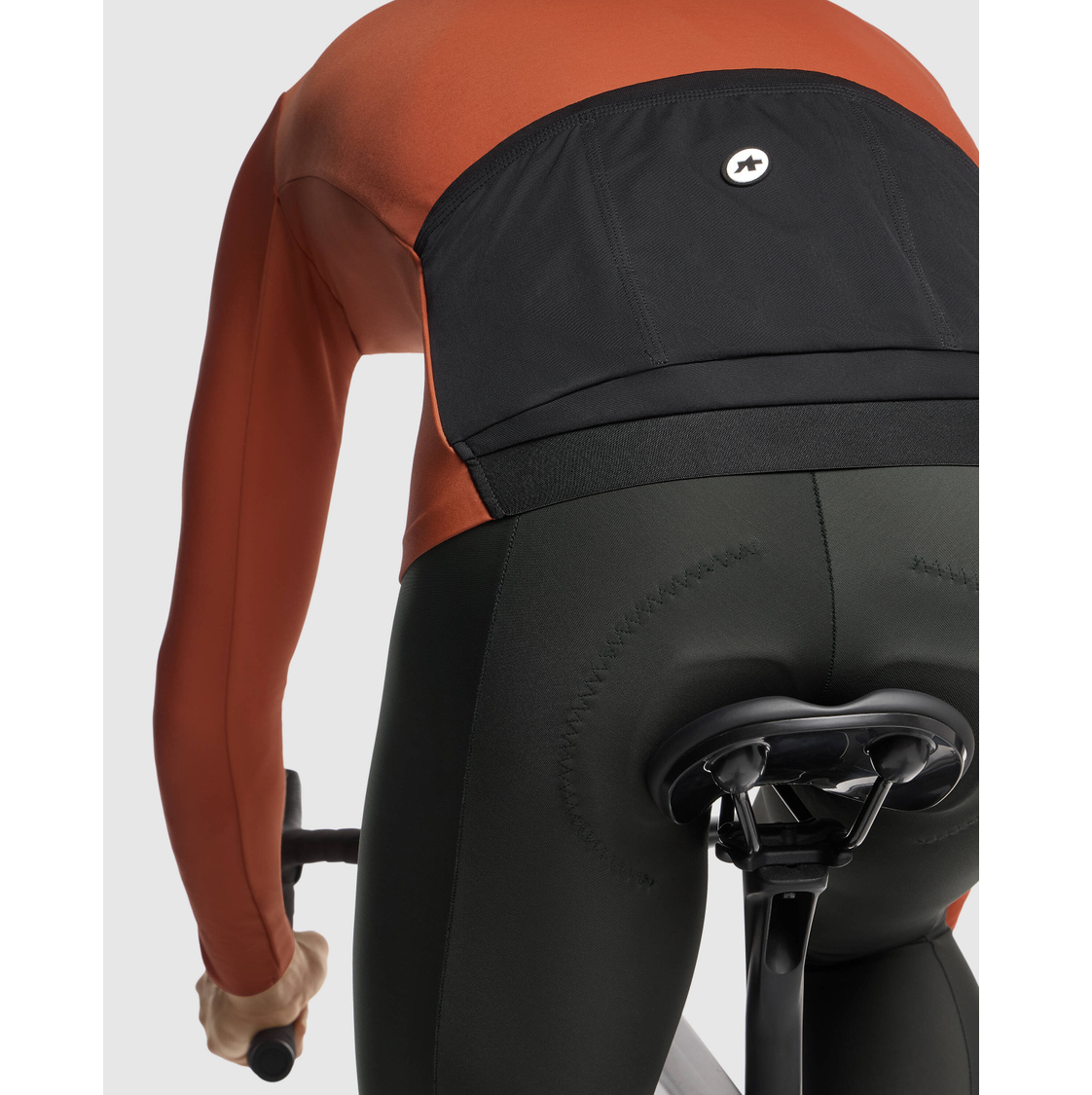 ASSOS MILLE GT PRIMAVERA AUTUNNO C2 Maglia a maniche lunghe marrone arrugginito