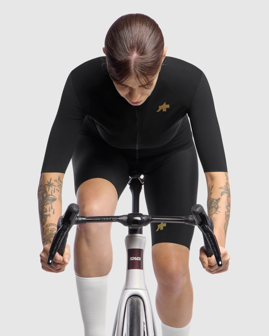 Maglia a maniche lunghe ASSOS UMA GTV SHELL S11 Donna Nero