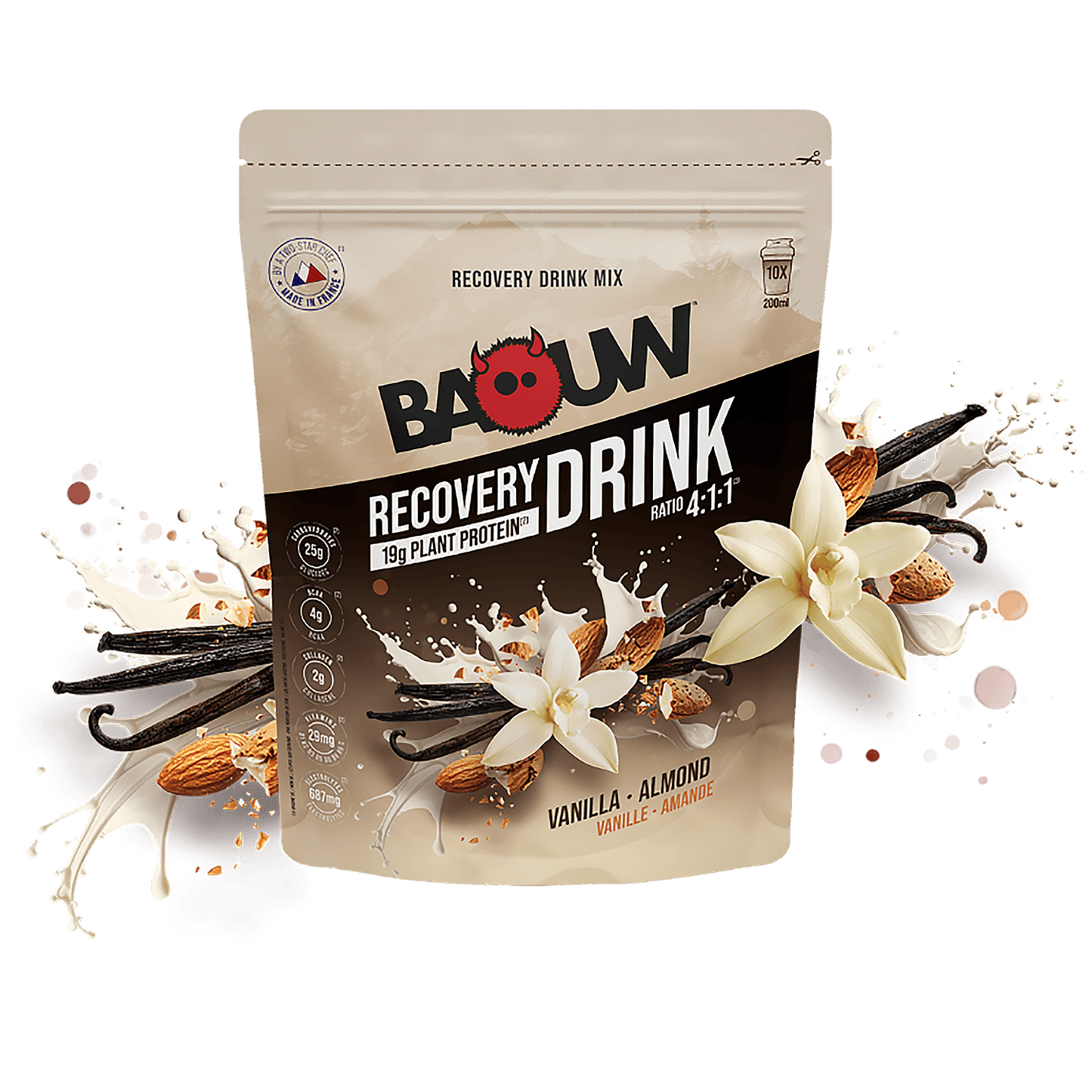 BAOUW RECOVERY Drink (500g) Vaniglia e Mandorla