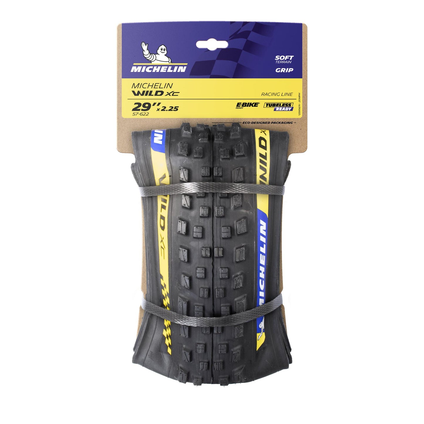 Copertone flessibile MICHELIN WILD XC Racing Line 29x2.35 Tubeless Ready