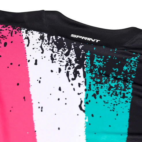 TROY LEE DESIGNS SPRINT FULL PULL Maglia a maniche lunghe nera 2025