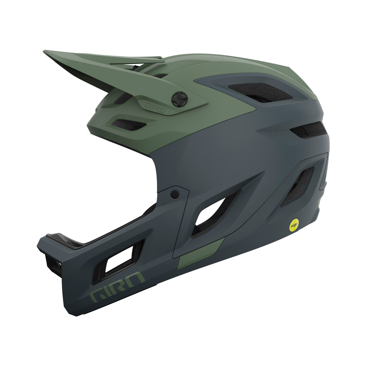 Casco MTB GIRO COALITION SPHERICAL Nero/Verde opaco