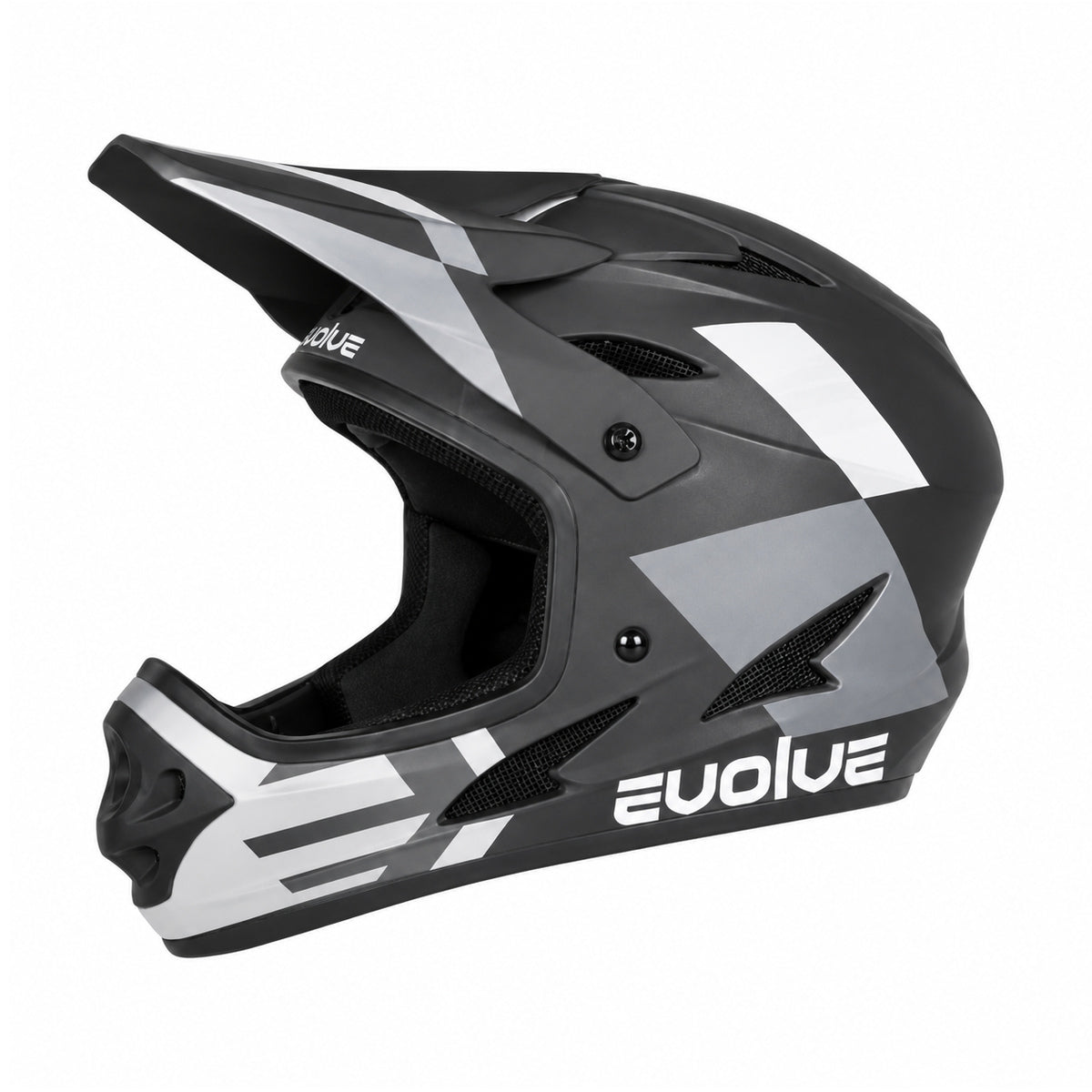 Casco Evolve Storm nero opaco