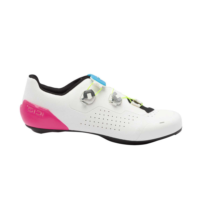 SIDI GENIUS X WYVE Scarpe da Strada Bianco/Rosa