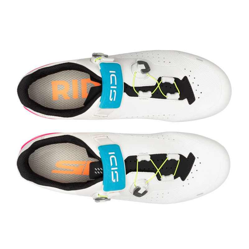 SIDI GENIUS X WYVE Scarpe da Strada Bianco/Rosa