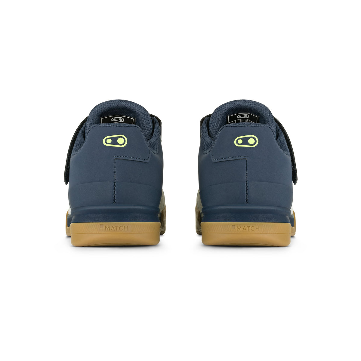 Scarpe MTB CRANKBROTHERS MALLET BOA CLIP blu navy/grigio/gomma — vista posteriore