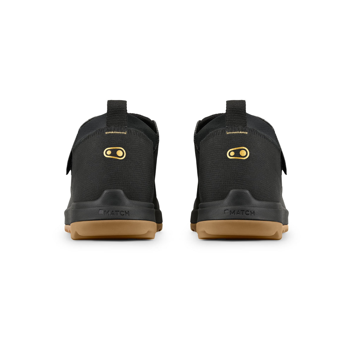 Scarpe MTB CRANKBROTHERS STAMP TRAIL BOA nere/gomma — vista posteriore