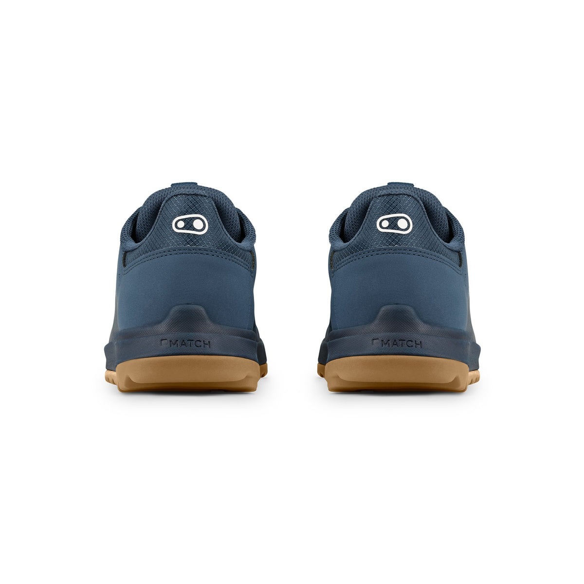 Scarpe MTB CRANKBROTHERS STAMP TRAIL LACE blu/gomma — vista posteriore