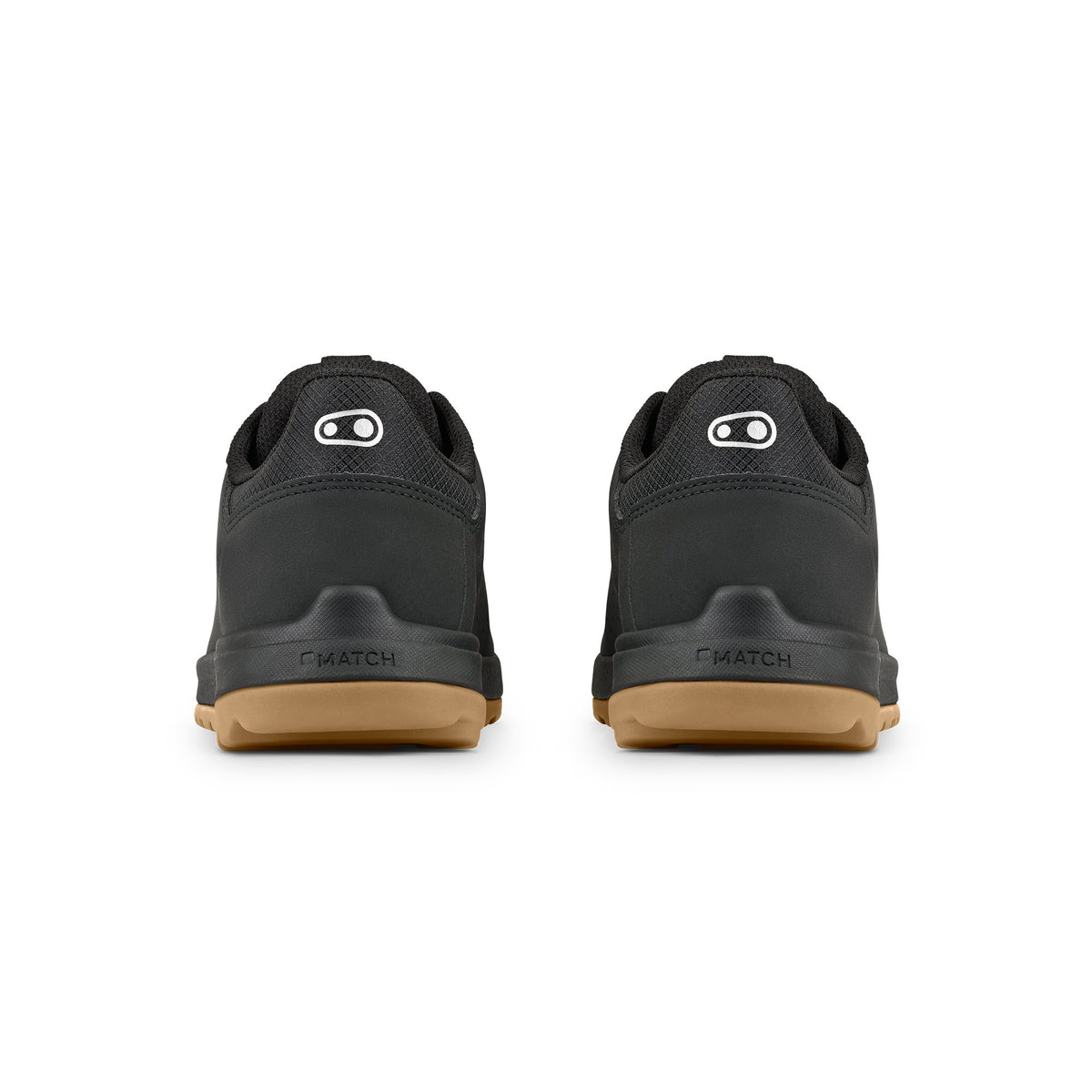 Scarpe MTB CRANKBROTHERS STAMP TRAIL LACE nere/gomma — vista posteriore