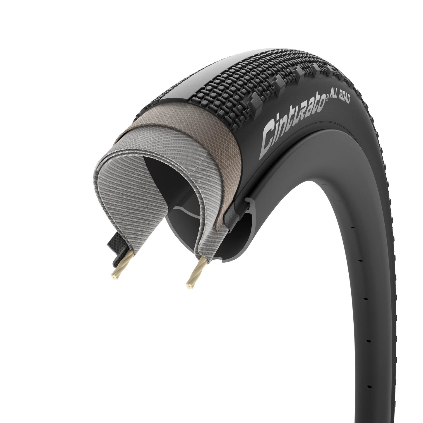 Pneumatico PIRELLI CINTURATO ALL ROAD 700x40c Tubeless Ready Beige classico