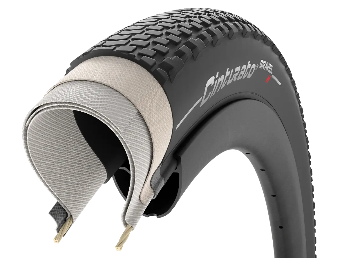 Pneumatico PIRELLI CINTURATO GRAVEL H 700x50c Tubeless Ready Classci Beige
