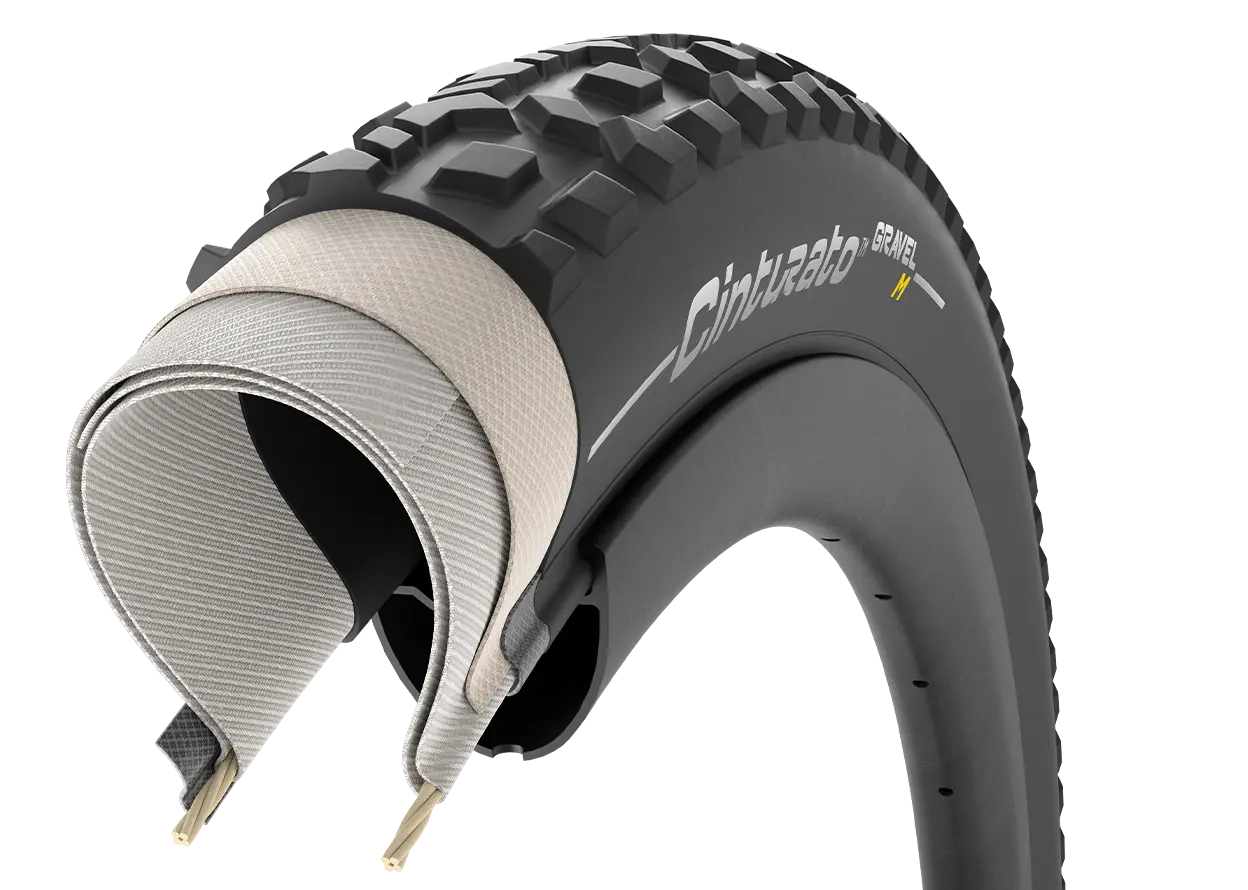 Pneumatico PIRELLI CINTURATO GRAVEL M 700x50c Tubeless Ready Beige classico