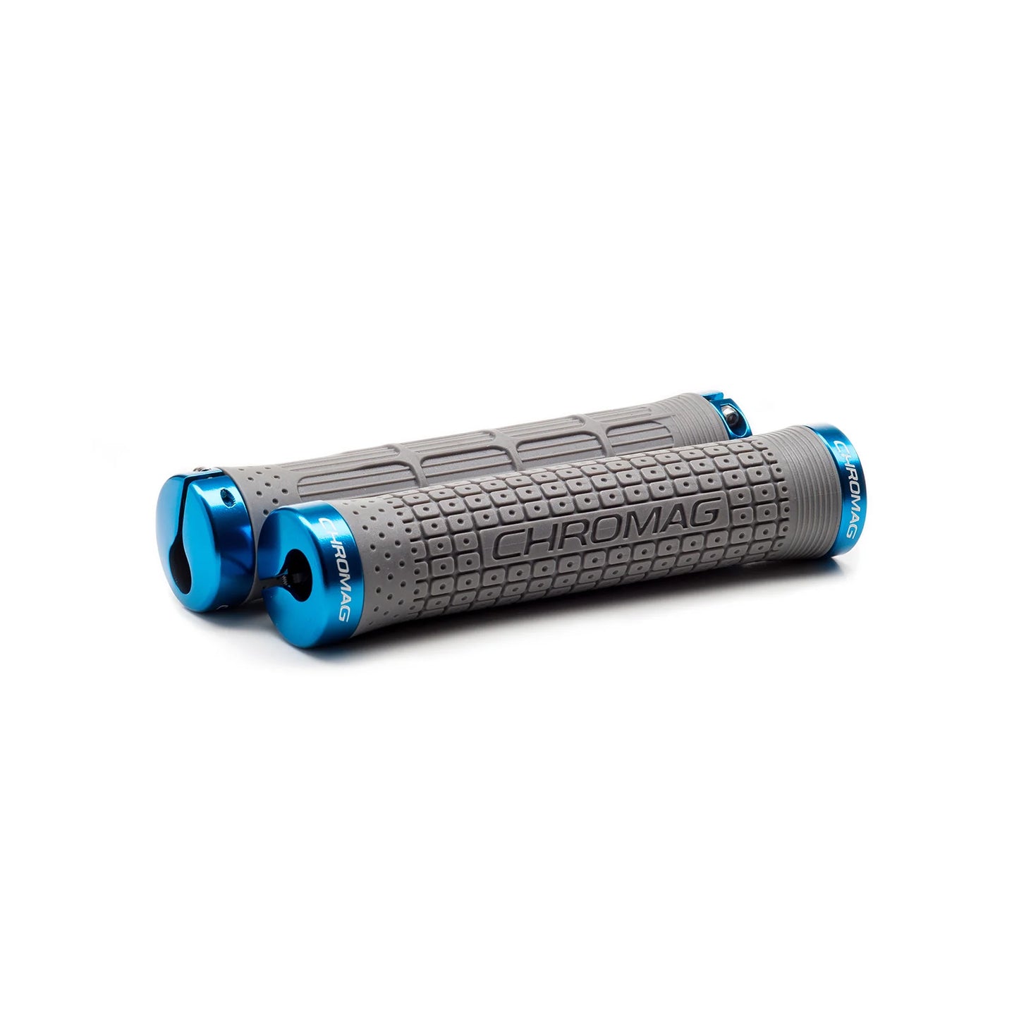 Manopole CHROMAG CLUTCH Lock-On 142 mm Grigie/Blu
