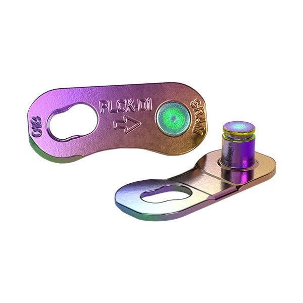 Attacchi rapidi 12V SRAM POWERLOCK AXS FLATTOP (x4) Rainbow