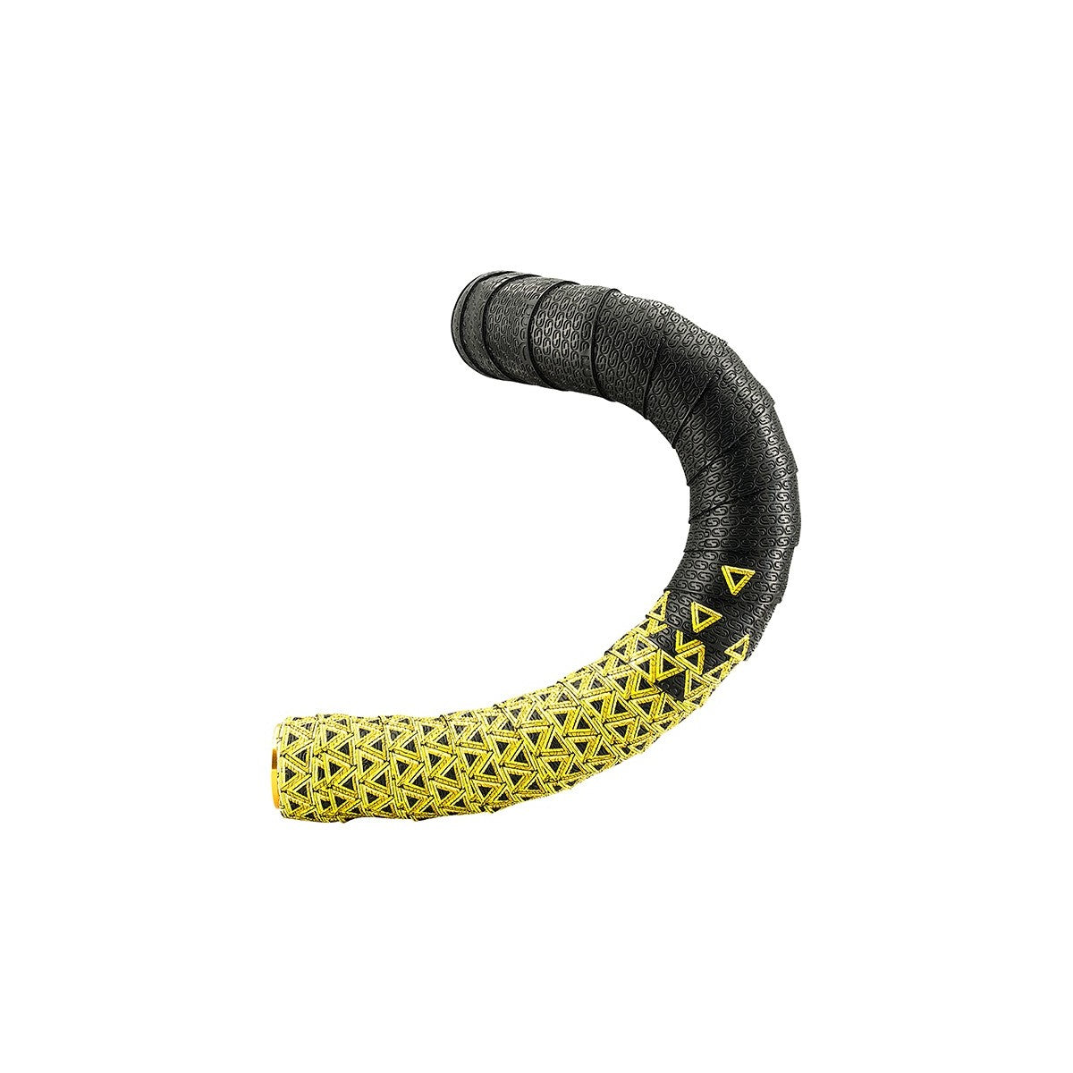 Nastro per manubrio DEDA LOOP + END-PLUG Nero/Giallo