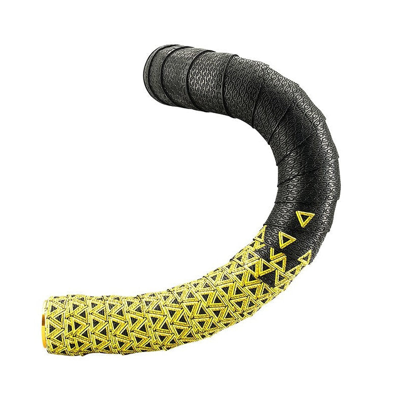 Nastro Manubrio DEDA LOOP + END-PLUG Nero/Giallo