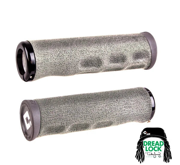 Manopole ODI DREAD LOCK TINKER JUAREZ SIGNATURE Lock-On 130 mm Grigio