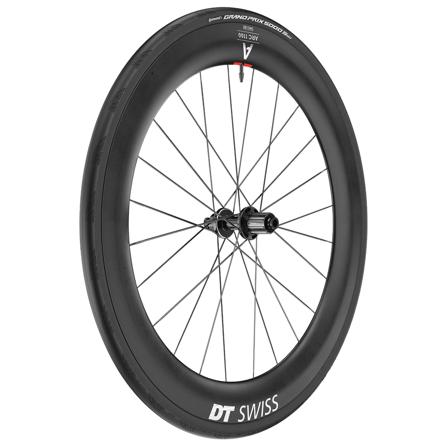 DT SWISS ARC 1100 DICUT WTS 55 ruota posteriore Tubeless Ready (Center Lock) emabrgo july