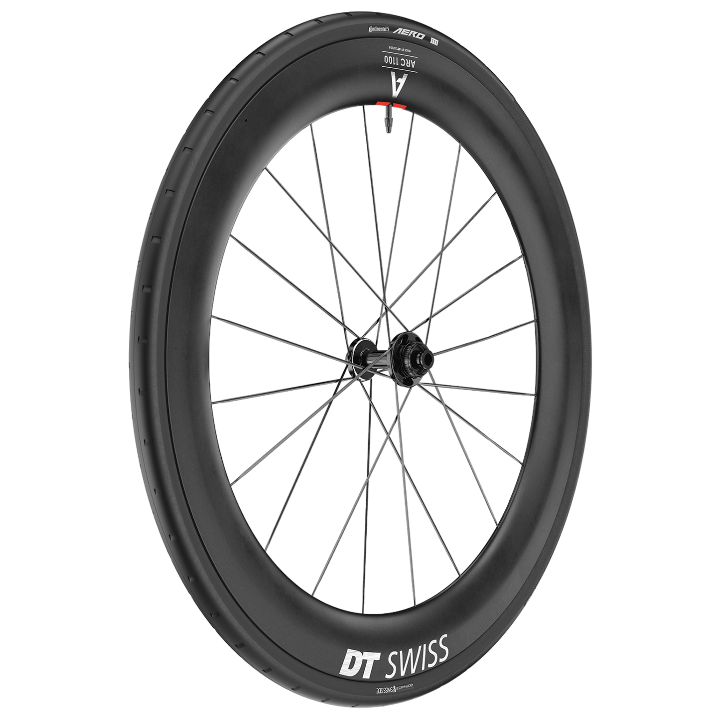 DT SWISS ARC 1100 DICUT WTS 55 Tubeless Ready ruota anteriore (Center Lock) emabrgo luglio