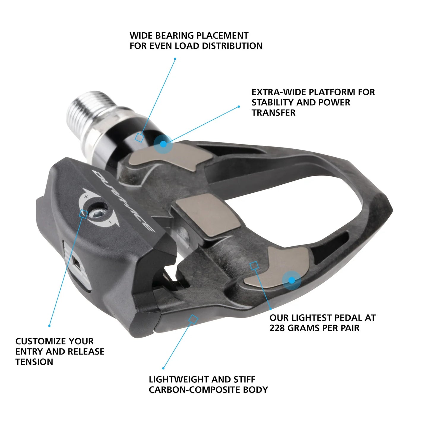 Pedali SHIMANO DURA-ACE R9100