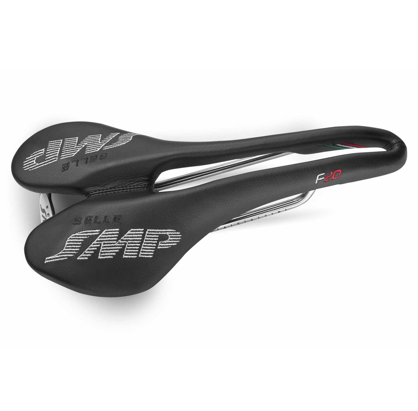 Sella SMP F20 binari in acciaio inox nero