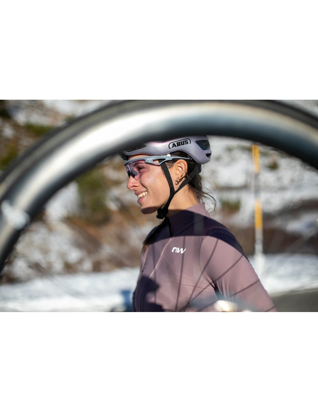 Maglia NORTHWAVE FAHRENHEIT Maniche Lunghe Donna Petra Pink