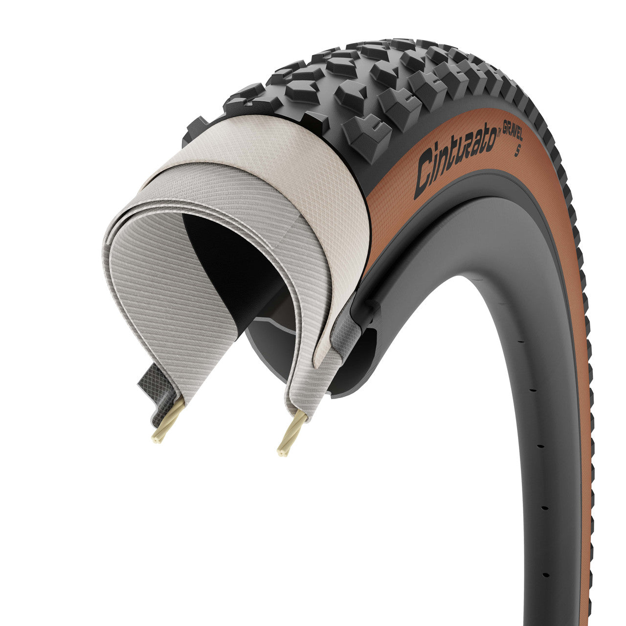 Pneumatico PIRELLI CINTURATO GRAVEL S 650x50b Tubeless Ready Beige classico