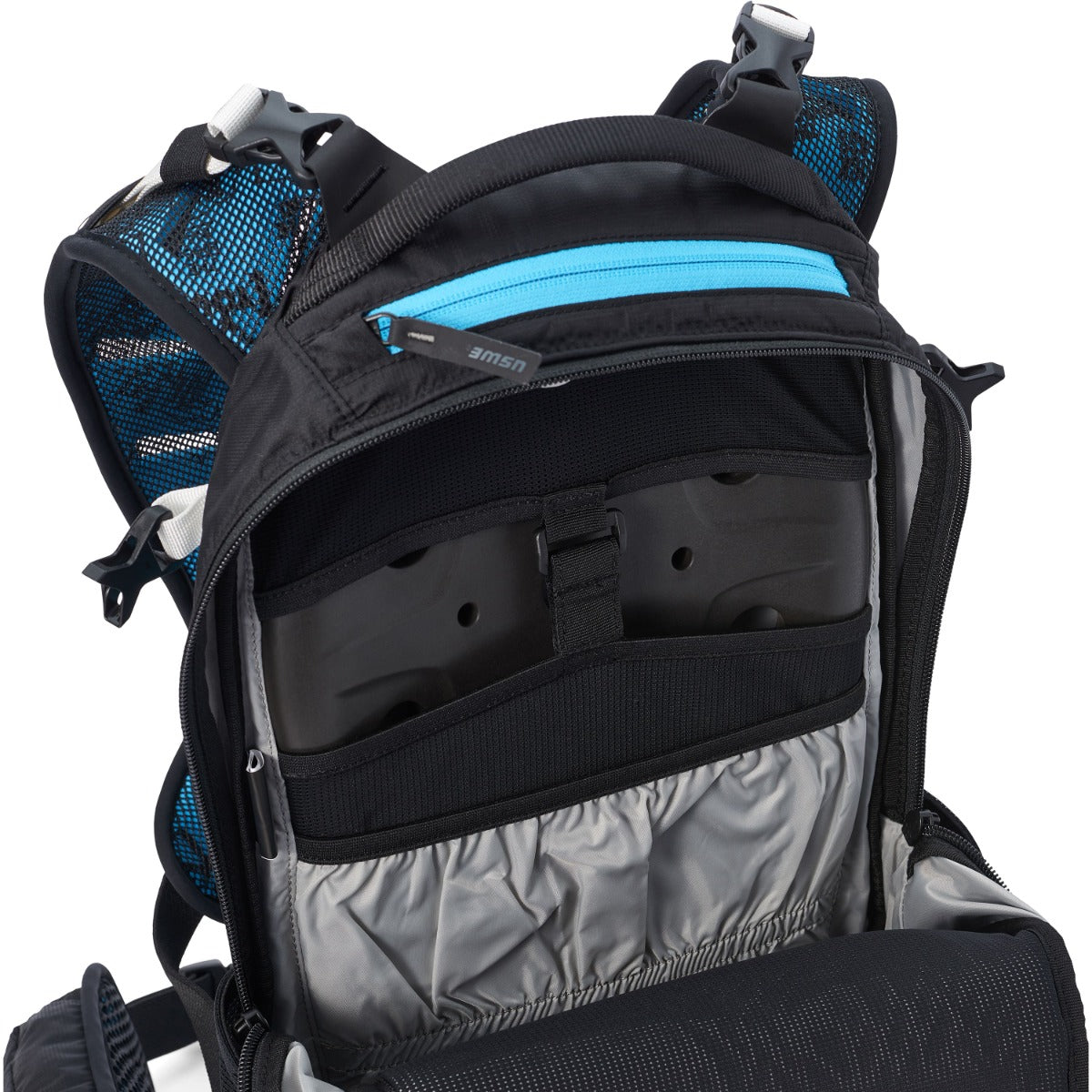 USWE FLOW 16 L Zaino con tracolla integrata nero/blu