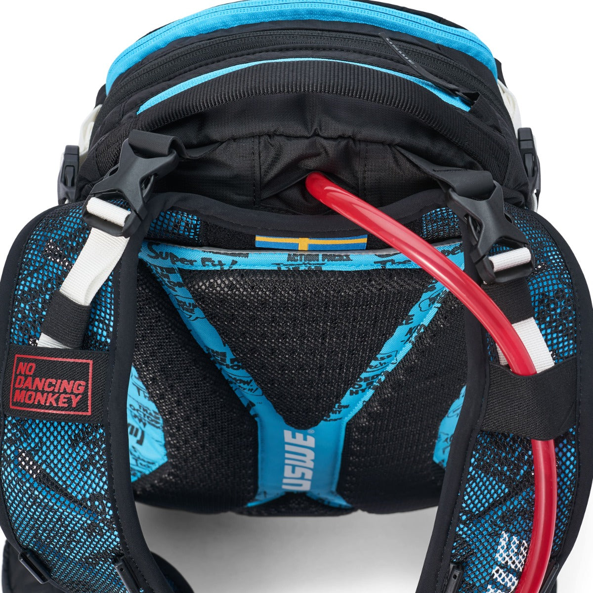 USWE FLOW 16 L Zaino con tracolla integrata nero/blu