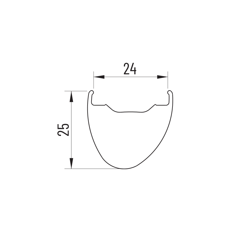 Coppia di ruote MICHE GRAFF XL DISC Tubeless Ready (Center Lock)