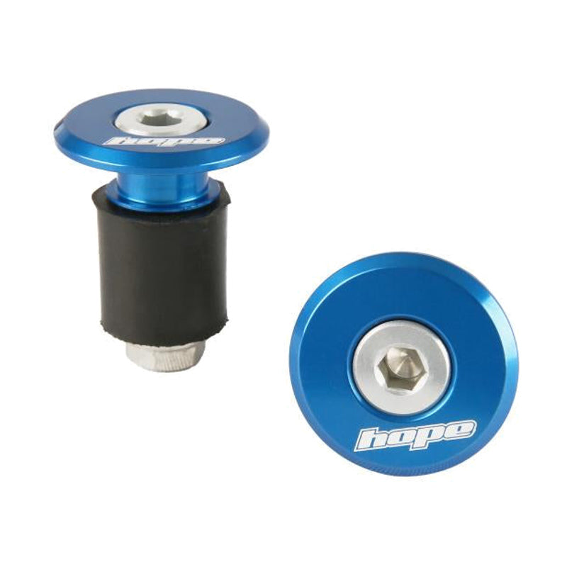 Coppia di Tappini di Manubrio HOPE GRIP DOCTOR Blu