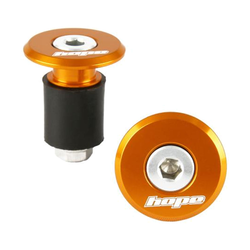 Coppia di Tappi Manubrio HOPE GRIP DOCTOR Arancione