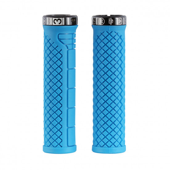 SB3 SHARK Manopole Lock-On 132 mm Blu
