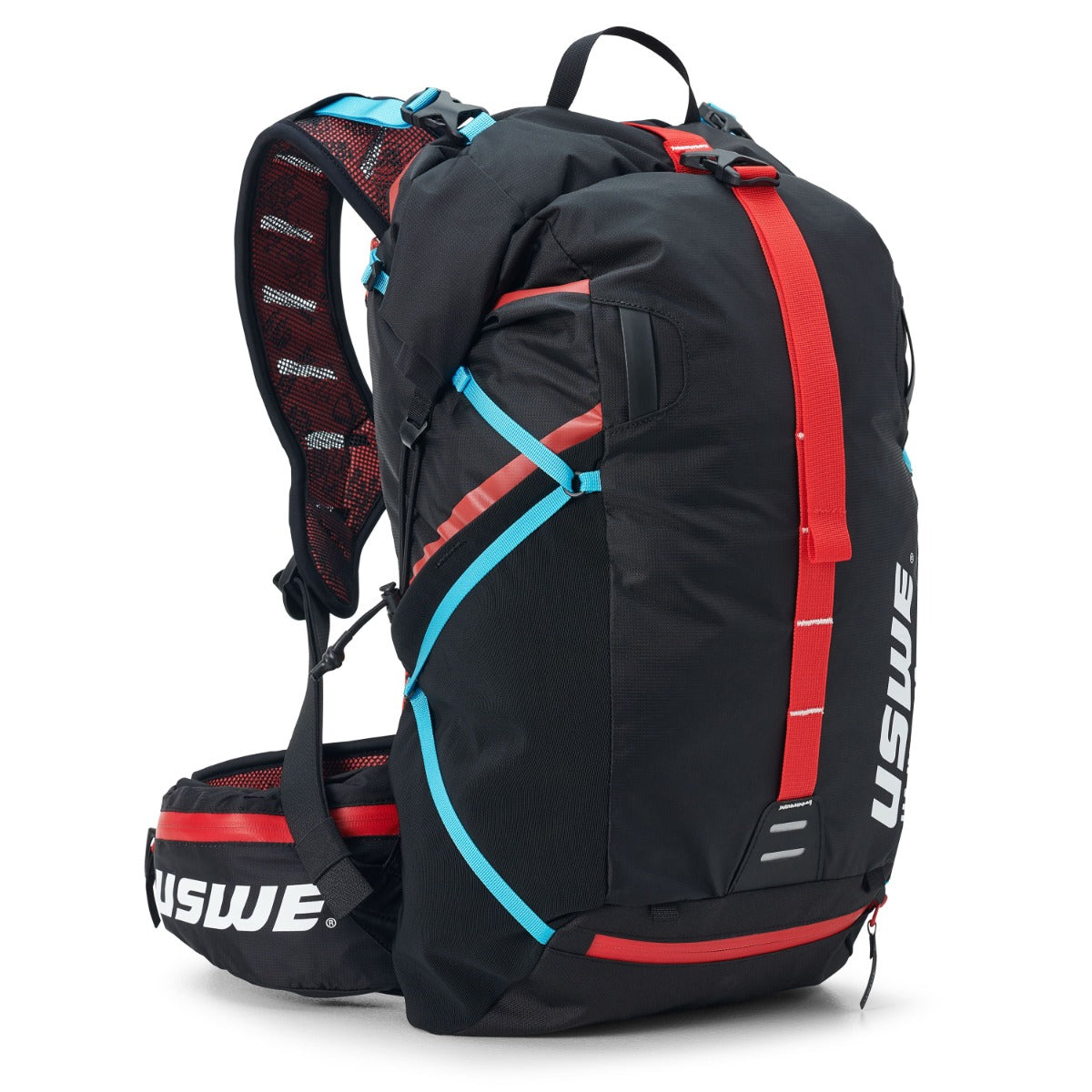 USWE HAJKER 18 L Zaino nero/rosso