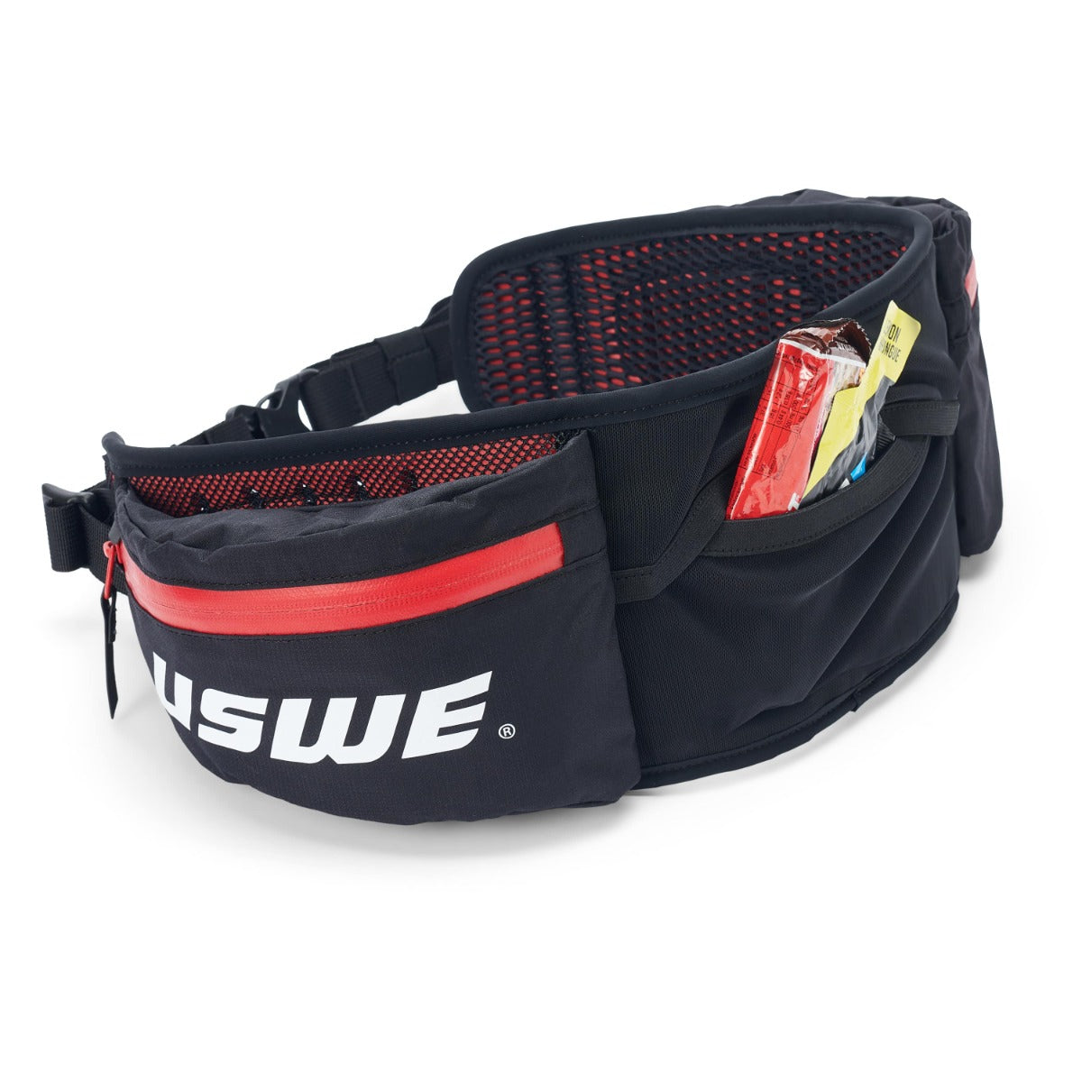 USWE HAJKER 18 L Zaino nero/rosso