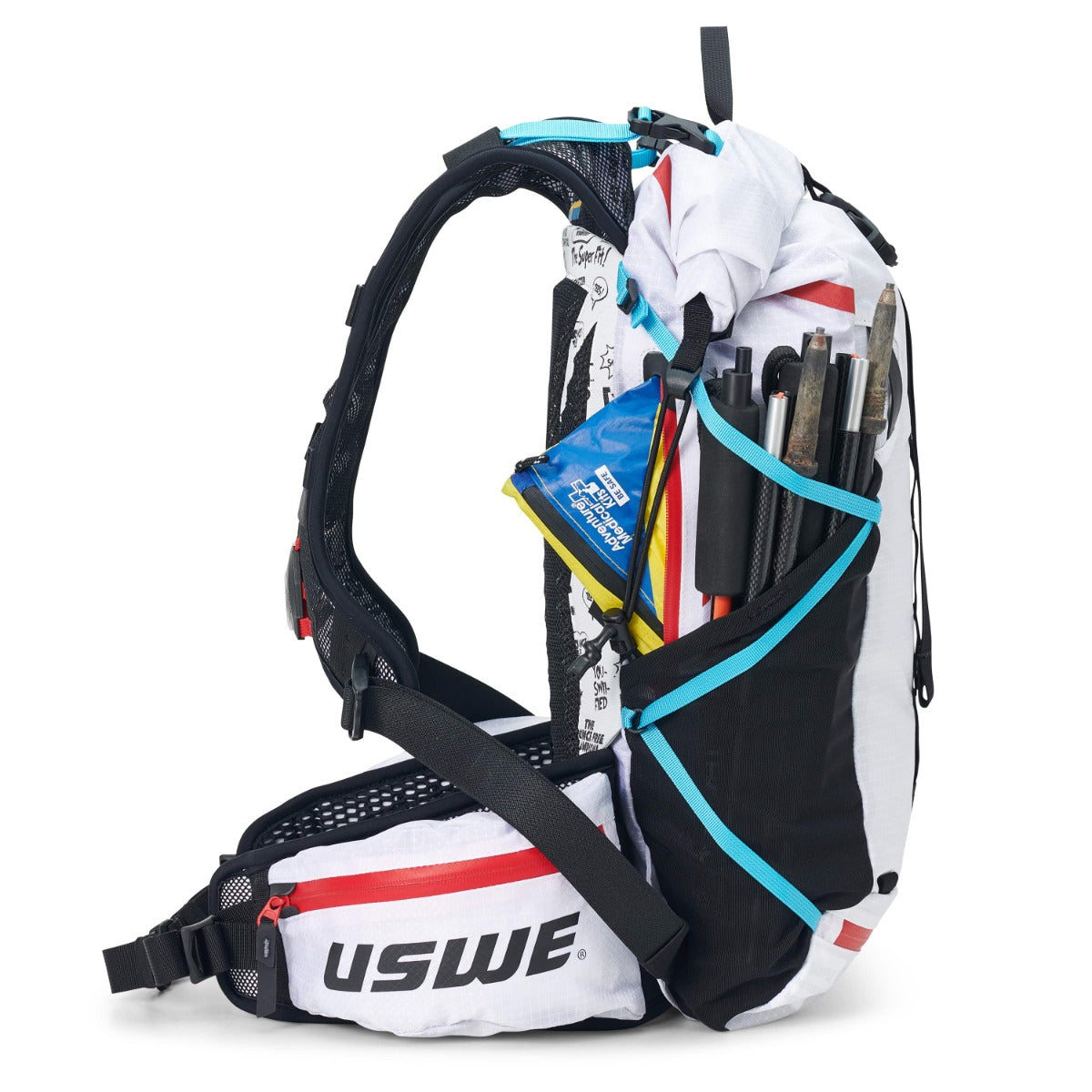 USWE HAJKER PRO 30 L Zaino bianco