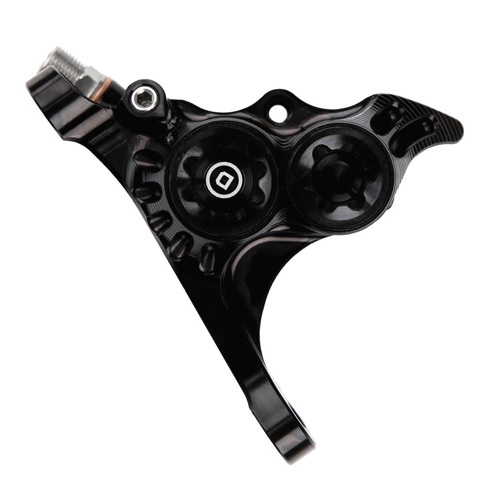 Pinza freno anteriore idraulica HOPE RX4+ FMF (+20) 70mm 4 pistoni DOT Nero