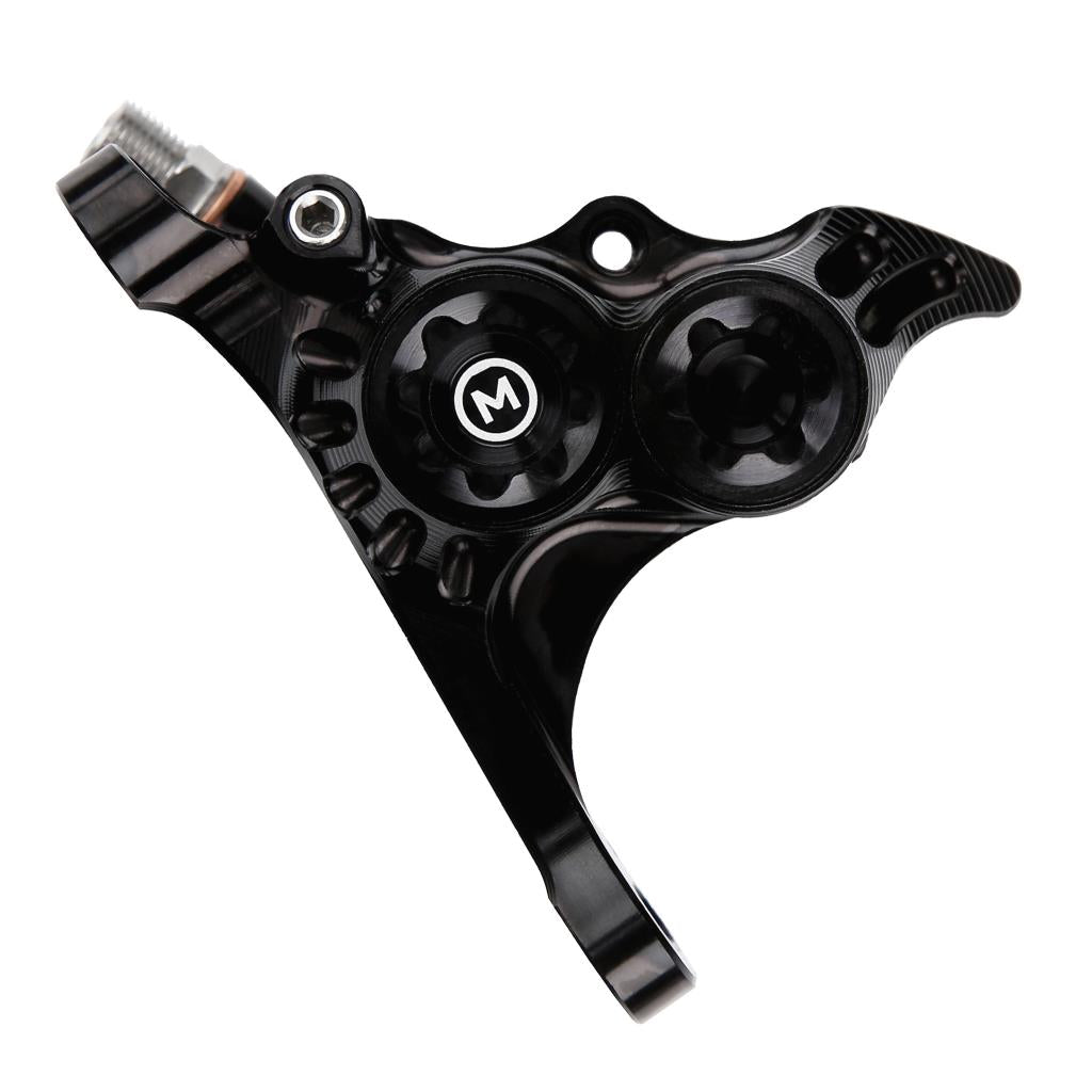 Pinza freno anteriore idraulica HOPE RX4+ FM (+20) 70mm 4 pistoni nero minerale