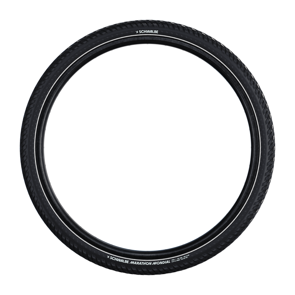 Copertoni rigidi SCHWALBE MARATHON MONDIAL 27.5x2.40 ADDIX RaceGuard Reflex Tubetype