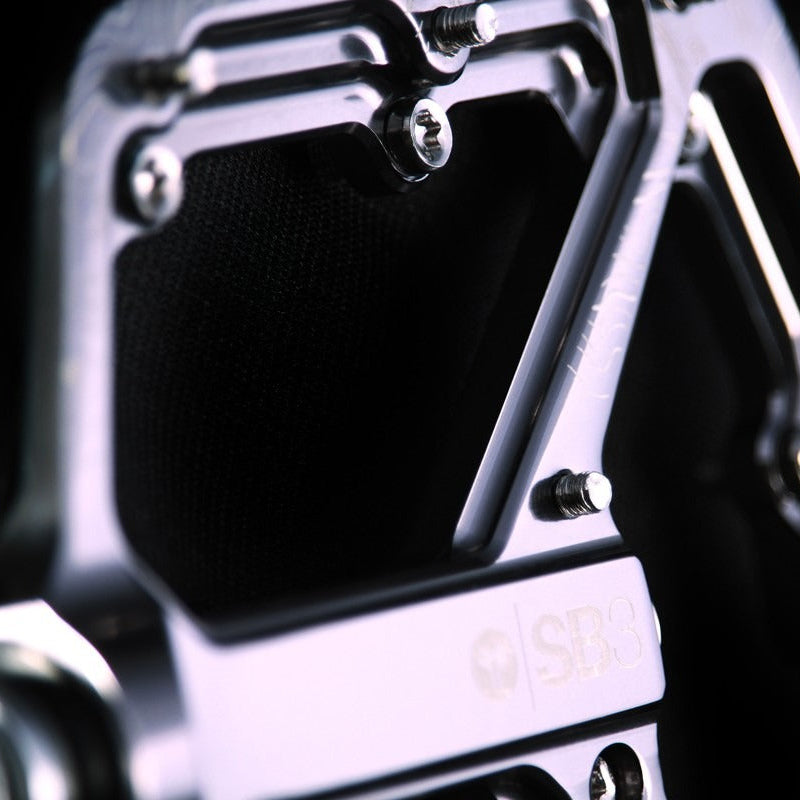 Pedali piatti SB3 SPECTRUM Silver