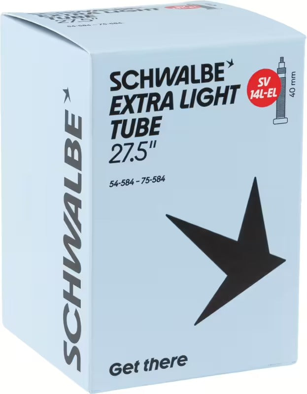 Camera d'aria SCHWALBE EXTRA LIGHT SV 14L 27,5/29x2,10/3 Presta 40 mm