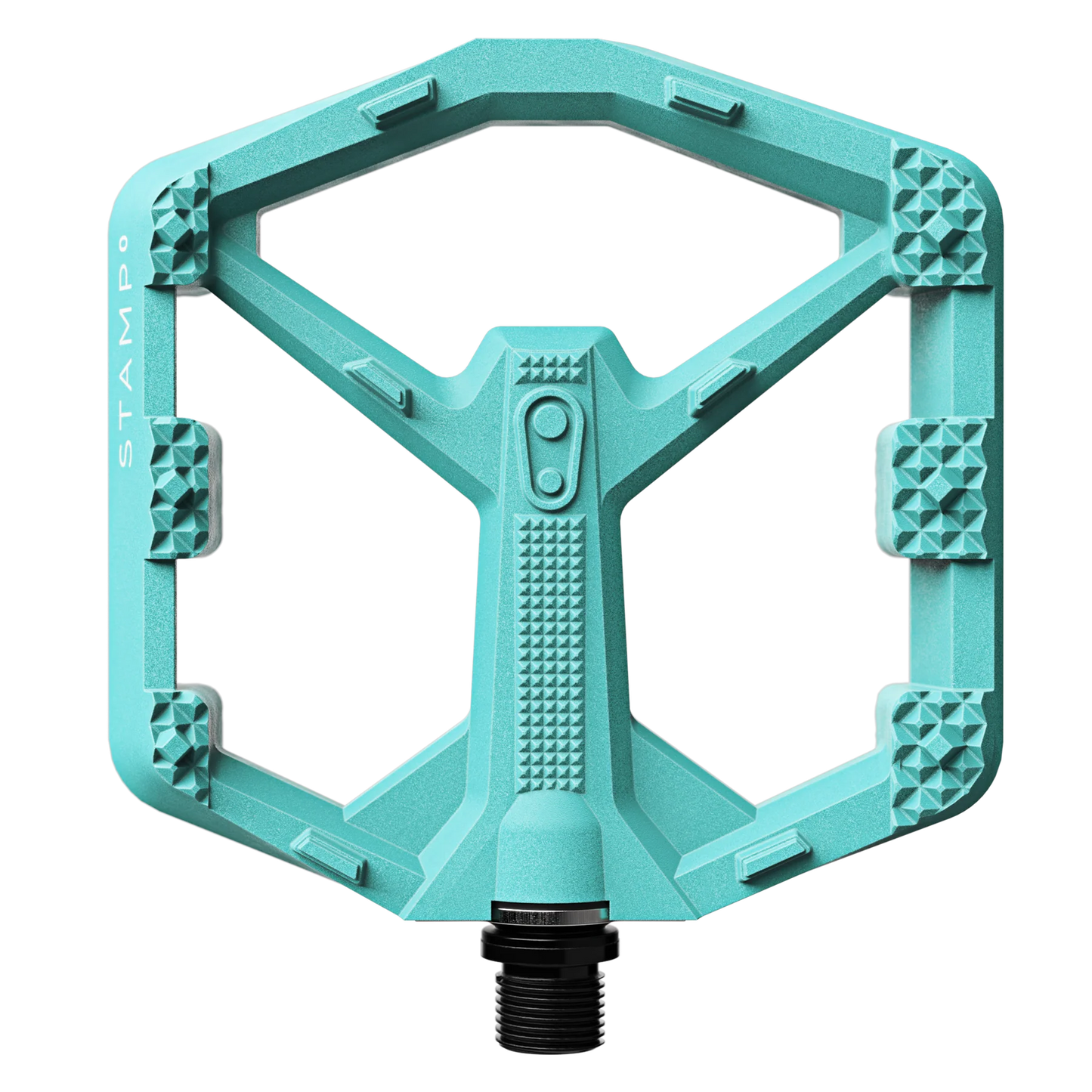 Pedali piatti CRANKBROTHERS STAMP 0 Grande Turchese