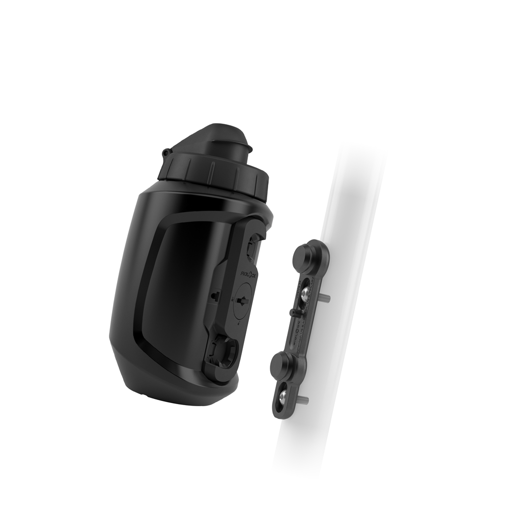 Kit bottiglia e portabottiglie FIDLOCK TWIST UNI BASE 550 ml Nero