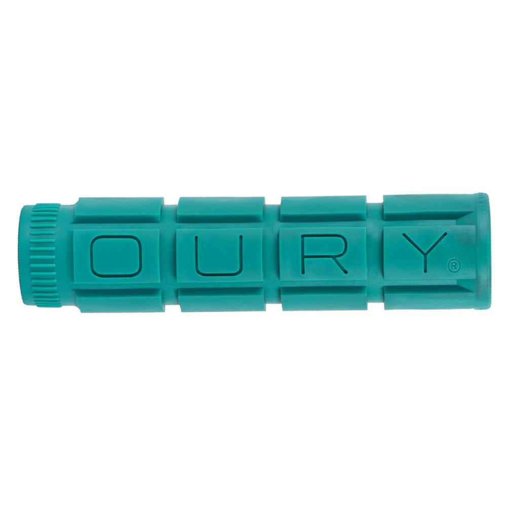 OURY Manopole Classic Mountain V2 114mm Turchese