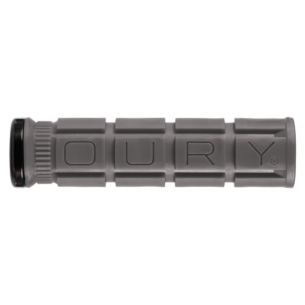 Manopole grigie OURY SB3 Lock-on V2 135 mm
