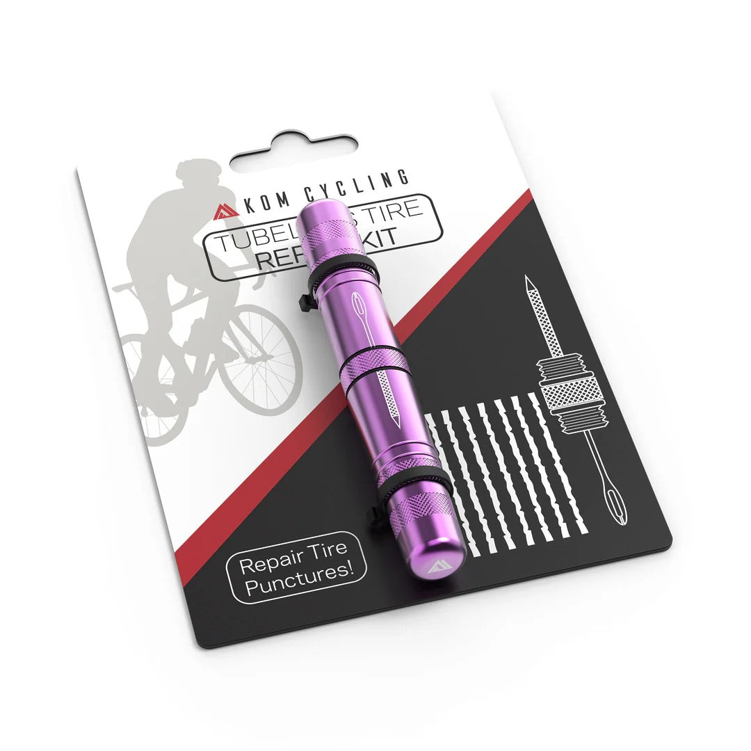 Kit di riparazione KOM CYCLING Tubeless Violet